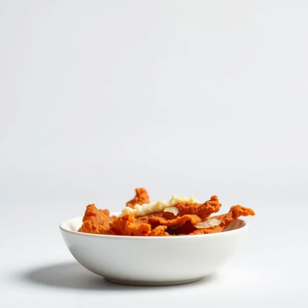 Putenjerky mit Sauerrahm und Zwiebelgeschmack