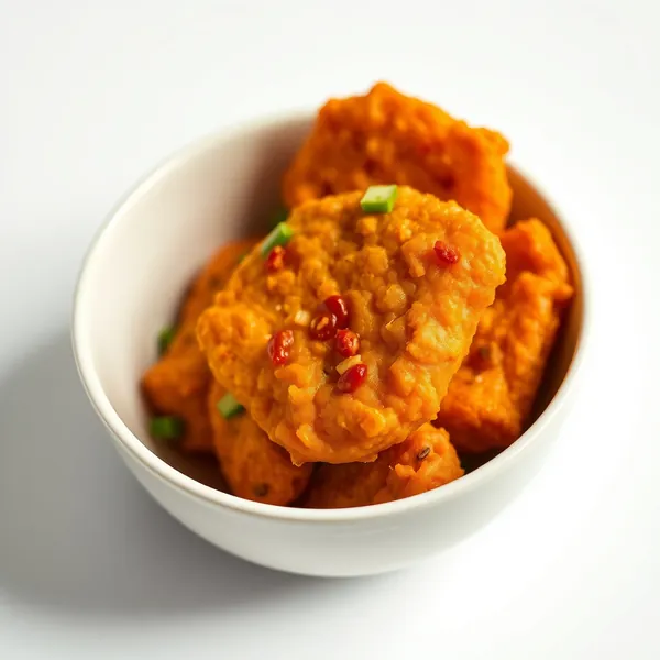 Linsen Puff mit scharfem Chili