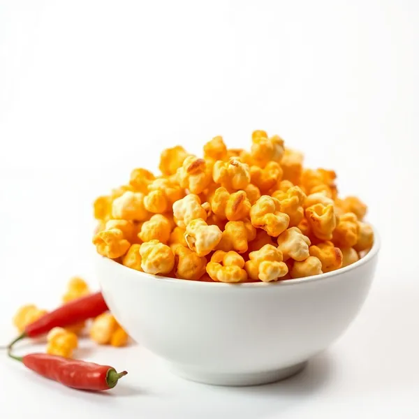 Scharfe Chili-Popcorn