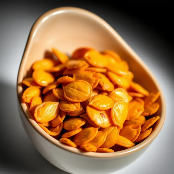 Snack de Sementes de Abóbora Picantes com Pimenta