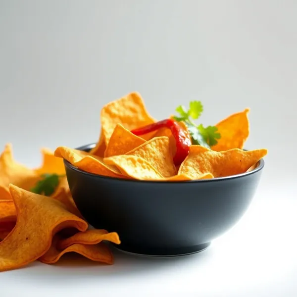 Scharfe Tortilla Chips