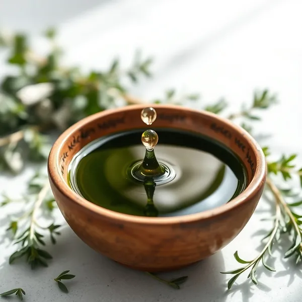 Gotas de Aceite de Spirulina