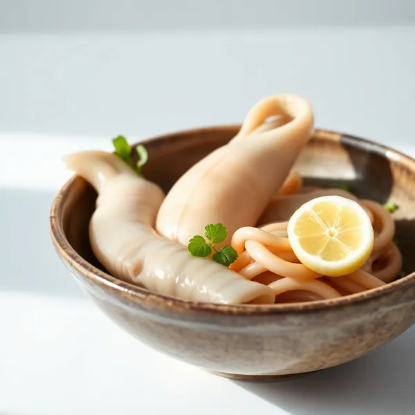 Geoduck gedämpft