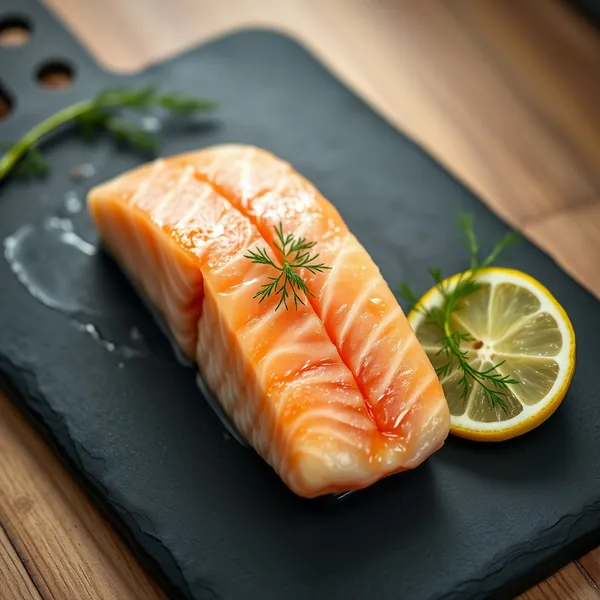 Tentáculos de Salmão no Vapor