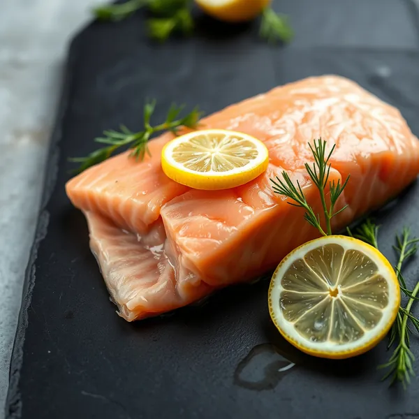 Steamed Salmon