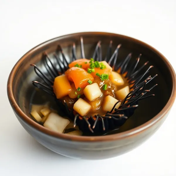 Steamed Sea Urchin