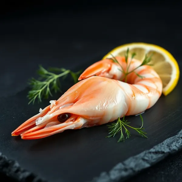 Filete de Camarones al Vapor