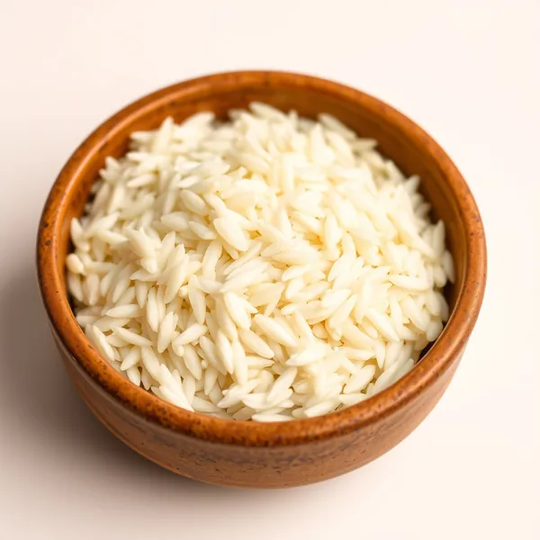 Arroz Branco Cortado em Aço