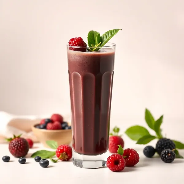 Smoothie de Café Frio Acai Sem Açúcar