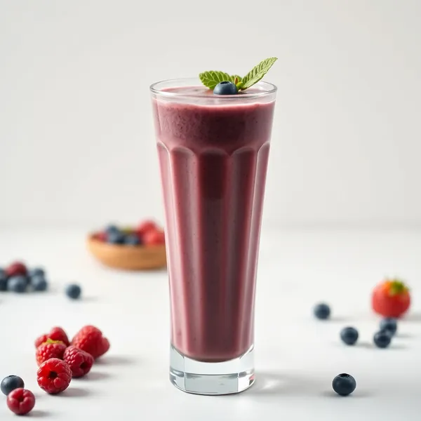 Smoothie Sans Sucre d'Açaï et Lait de Chanvre