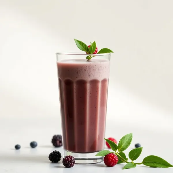 Smoothie Sem Açúcar de Açaí e Matcha
