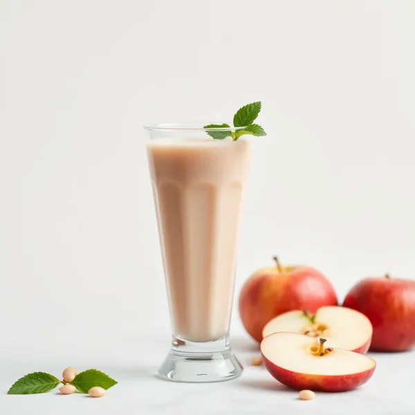 Smoothie Sem Açúcar de Maçã e Leite de Caju