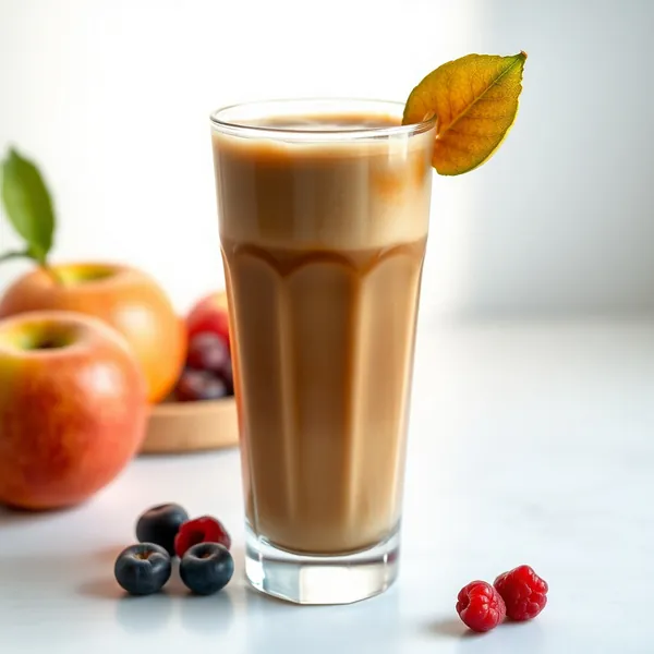 Smoothie de Café Froid aux Pommes Sans Sucre