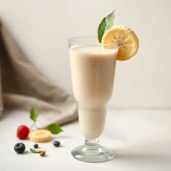 Smoothie Senza Zucchero alla Banana e Latte di Riso