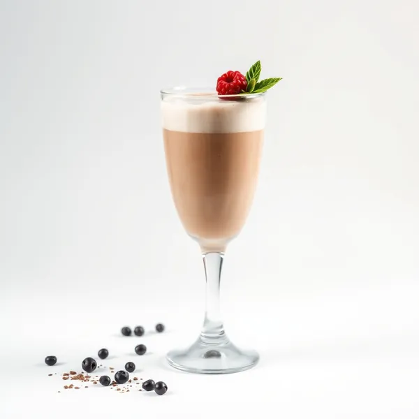 Sugar-Free Cacao Powder Kefir Milk Smoothie