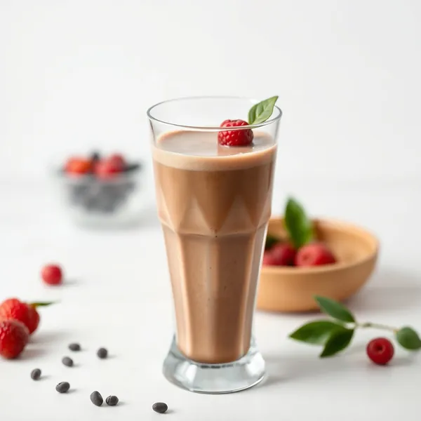 Smoothie de Leite de Espelta e Cacau Sem Açúcar