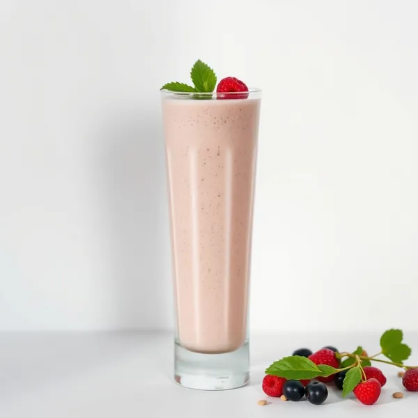 Smoothie Sans Sucre aux Graines de Chia et Lait de Pois