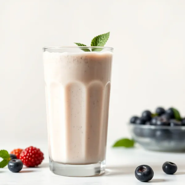 Smoothie de Leite de Espelta e Sementes de Chia Sem Açúcar