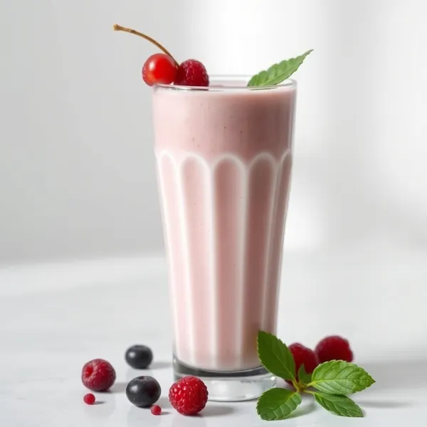 Smoothie Sans Sucre au Coco et au Lait de Pois