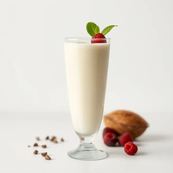 Smoothie Sem Açúcar de Leite de Coco e Soja