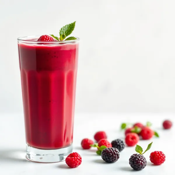 Smoothie de Iogurte Grego com Goji Sem Açúcar