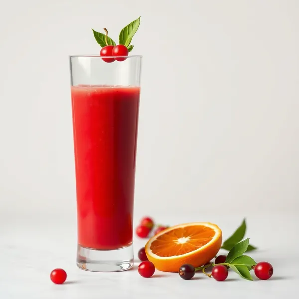 Smoothie de Laranja e Goji Sem Açúcar
