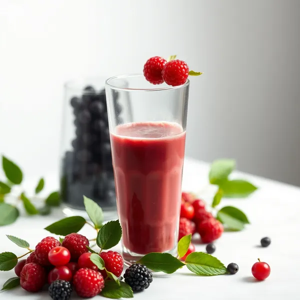 Sugar-Free Goji Berry Protein Shake Smoothie