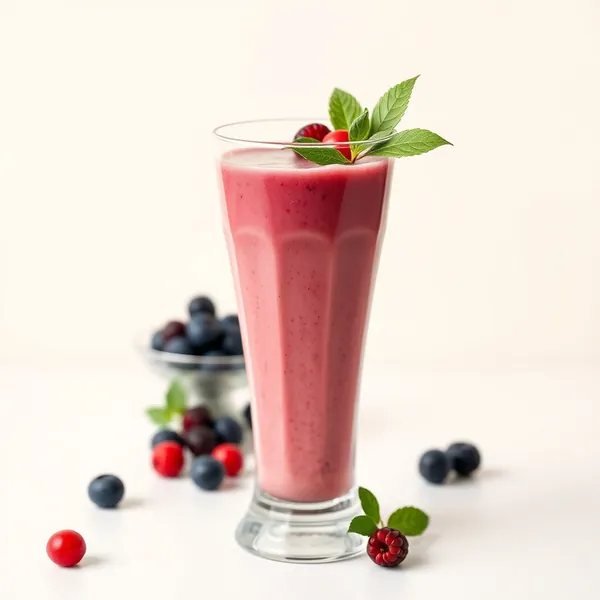 Smoothie de Arroz com Goji Sem Açúcar