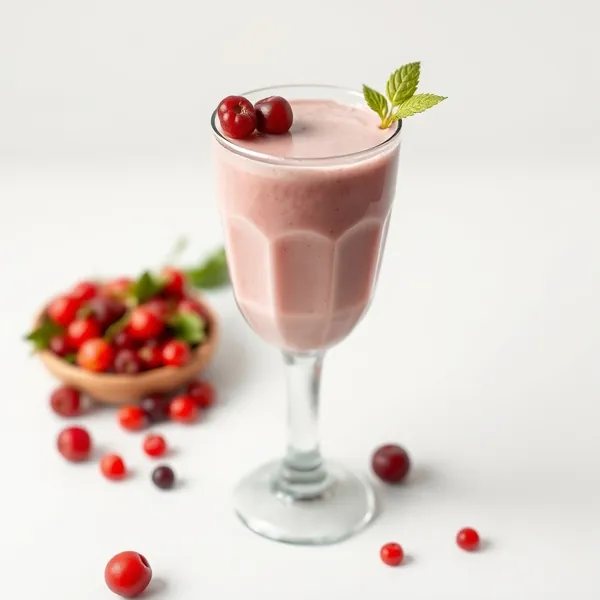 Frullato di Latte di Farro e Bacche di Goji Senza Zucchero