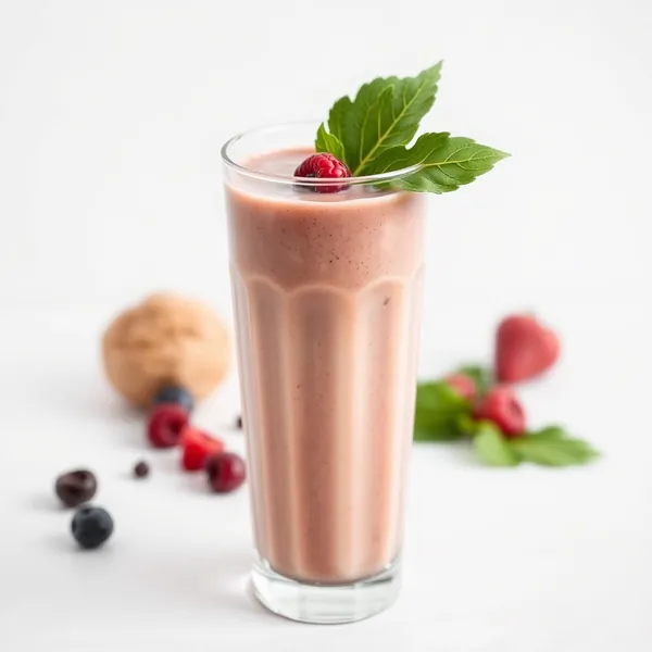 Smoothie Sem Açúcar de Couve e Leite de Avelã