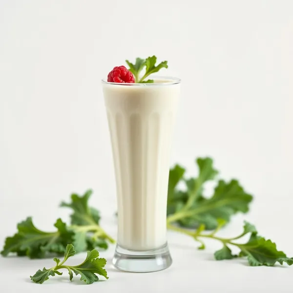 Smoothie Senza Zucchero di Cavolo Riccio e Kefir