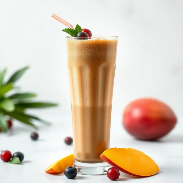 Batido de Café Frio com Manga Sem Açúcar