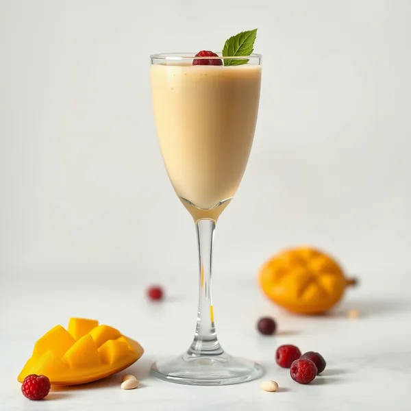 Smoothie Sem Açúcar de Manga e Leite de Macadâmia