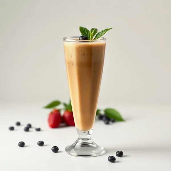 Smoothie Freddo al Caffè Matcha Senza Zucchero