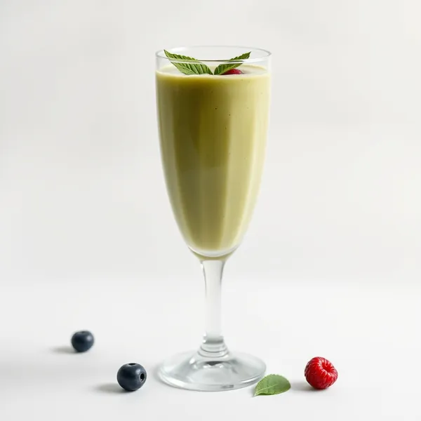 Batido de Chá Matcha Sem Açúcar