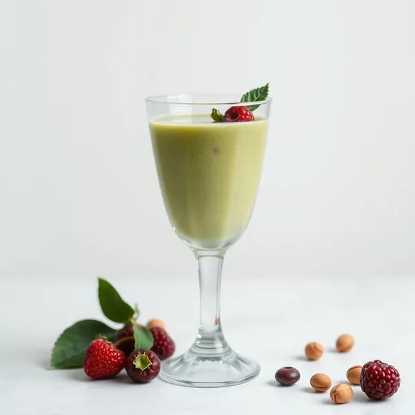 Smoothie Sem Açúcar de Matcha e Pistache