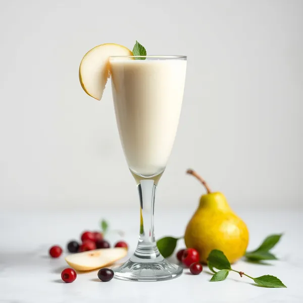 Batido de Kefir de Pera Sin Azúcar