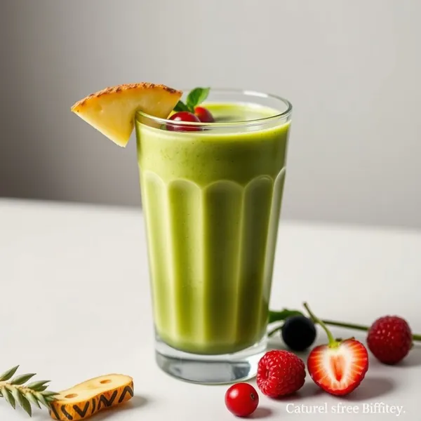Smoothie Sans Sucre Ananas Matcha