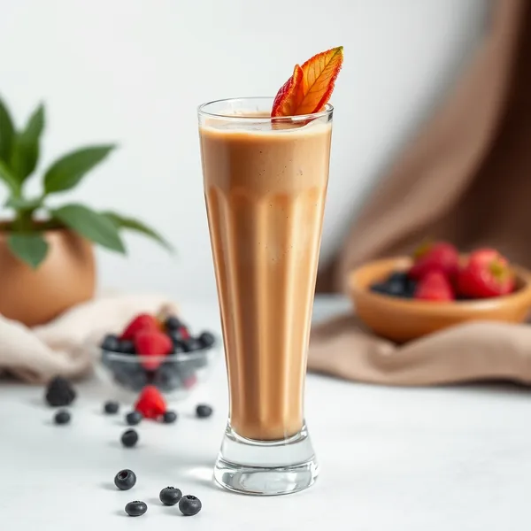 Batido de Café Frio com Proteína Sem Açúcar