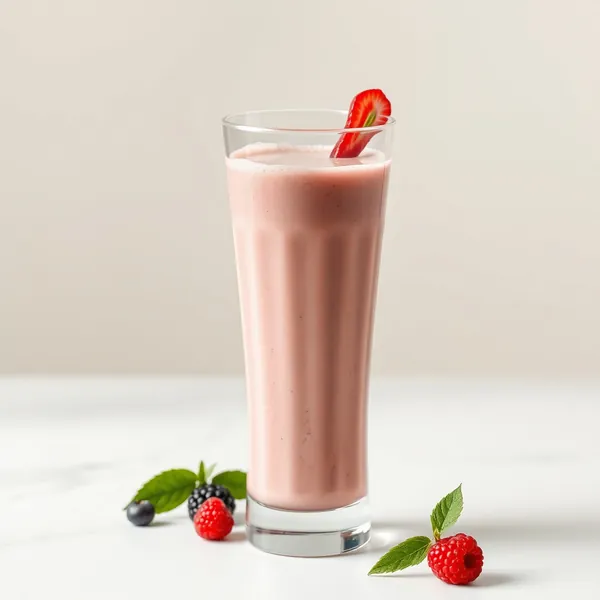 Smoothie de Leite de Cânhamo com Proteína Sem Açúcar