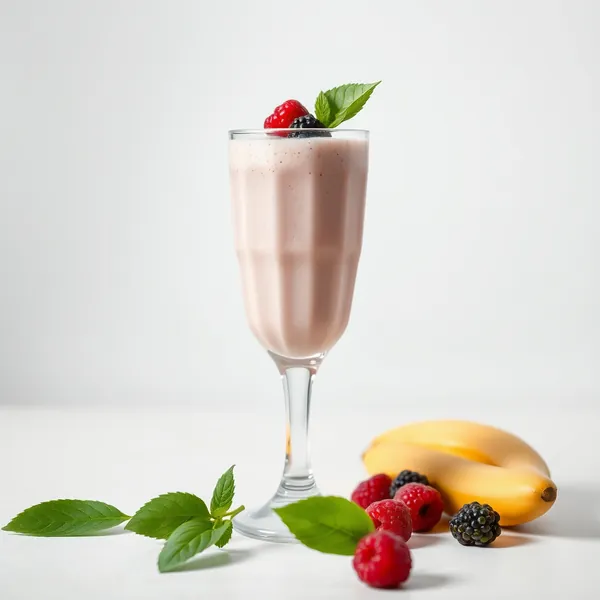 Zuckerfreier Proteinshake Smoothie