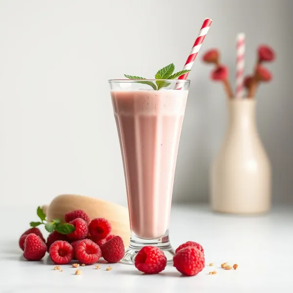 Smoothie Sans Sucre Framboise Noisette
