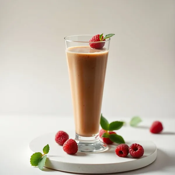 Sugar-Free Raspberry Matcha Tea Smoothie