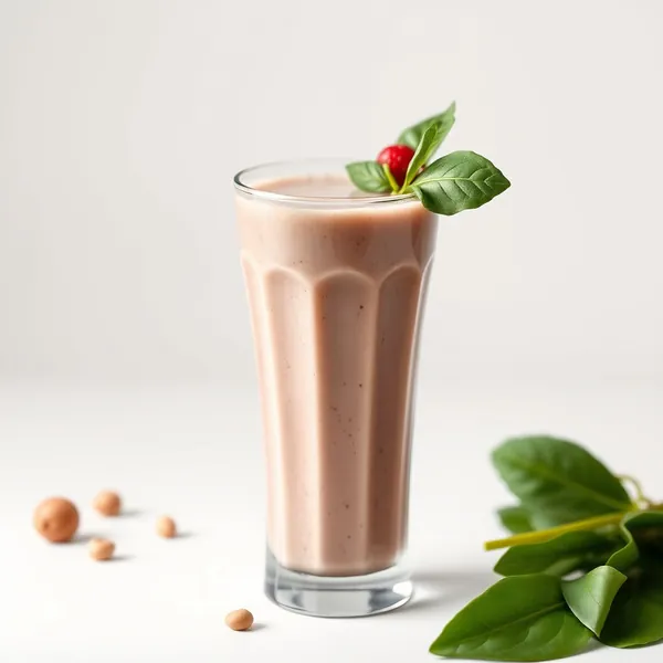 Smoothie Sem Açúcar de Espinafre e Leite de Avelã
