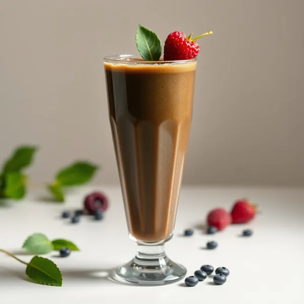Smoothie de Café Frio com Spirulina Sem Açúcar