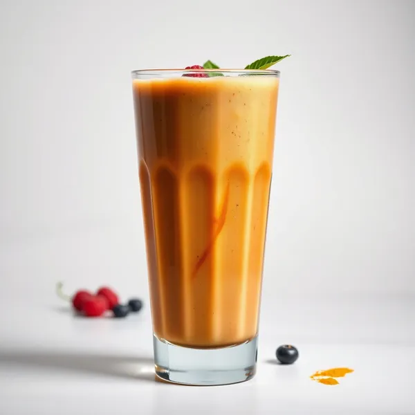 Smoothie de Café Frio com Cúrcuma Sem Açúcar
