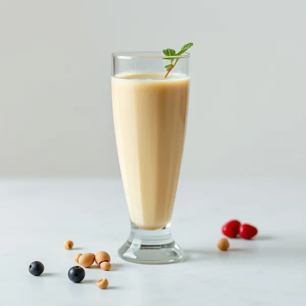 Smoothie Sans Sucre au Curcuma et au Lait de Macadamia