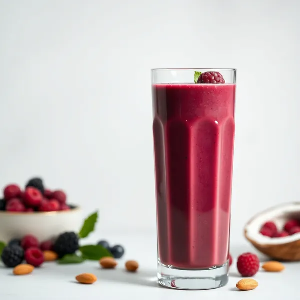 Smoothie Superfood Açaí Amêndoa Leite de Coco