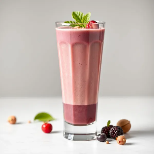 Smoothie de Superfood Açaí e Leite de Pistache
