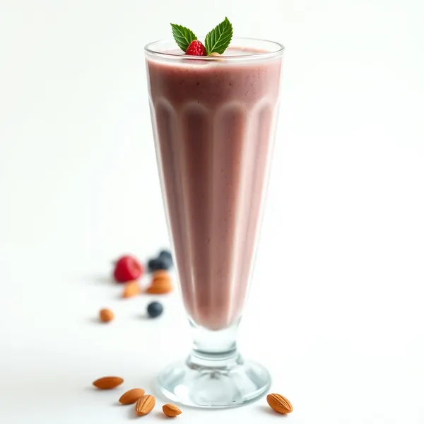 Smoothie Beurre d'Amande et Lait de Cannabis